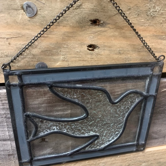 Set of Two Mirrored Sun Catchers with Wrought Iron Frames - Picture 6 of 6